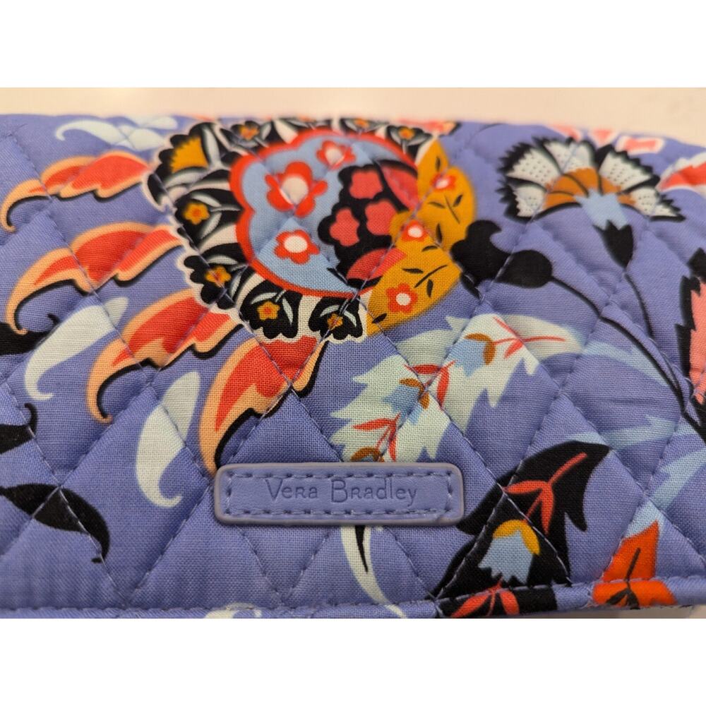 VERA BRADLEY RFID Wallet Crossbody Clutch Wristlet Mural Garden 25006-V78 - Picture 2 of 7